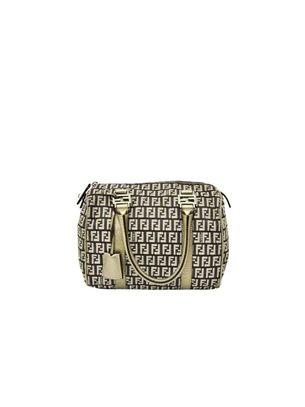 Fendi Zucca Boston Bag #376233F52B